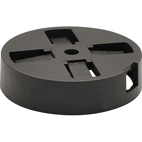 QuickClick Basisteil Duo zum Ausgleichen von Bodenunebenheiten, ø 30 mm, schwarz