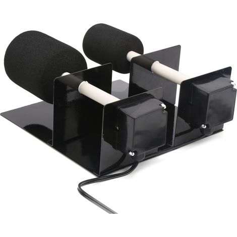 Tourne-gobelet double axe en acier laminé à froid, machine électrique rotative 5-6 tr/min, 50-60 Hz, prise UE 220V (1/5)