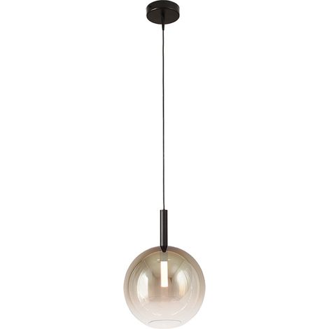 Lampe pendante Ø 24cm Lido Ball avec du verre doré qui s’estompe. - 2860-05-02-2 (1/3)