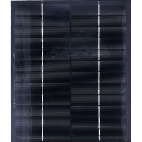 Decdeal Panneau solaire étanche 6W 12V, bricolage pour jouets/lumières/affichages projets scientifiques