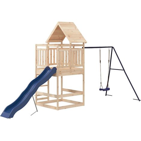 Outdoor Playset Solid Wood Pine vidaXL (1/5)