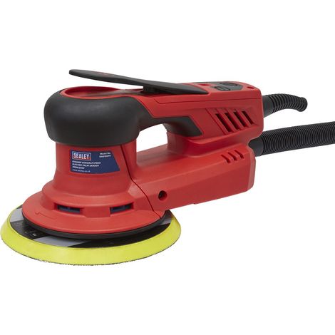 Sealey DAS150PS 150mm Variable Speed Dual Action Electric Palm Sander 350W (1/5)