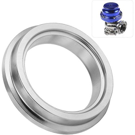 Bride de soupape de décharge de pression à collier en V, bague d'entrée en acier inoxydable W314397 compatible avec la soupape de dérivation d'échappement V44 MVR f54 (1/5)