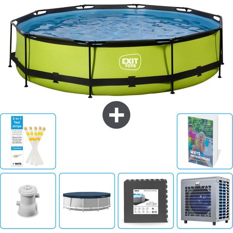 Exit Pool Rund - 360x76 cm - 7-teilig  S330 (1/5)