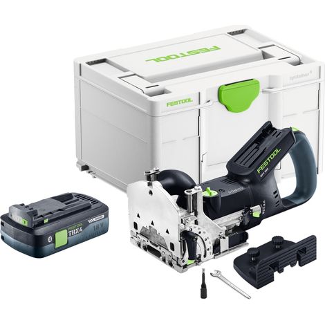 Festool DFC 500 E-Basic Akku Dübelfräse 18 V 4 - 10 mm + 1x Akku 4,0 Ah + Systainer - ohne Ladegerät