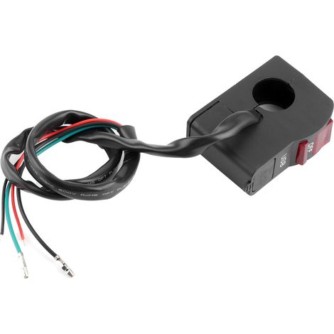 Bouton de commande de phare de moto 5V 2A avec chargeur USB, compatible avec les guidons de 0,9 pouce, étanche. (1/5)