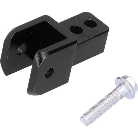 Clips d'augmentation de hauteur d'amortisseur en alliage d'aluminium (noirs) pour motos, vélos électriques et VTT. (1/5)