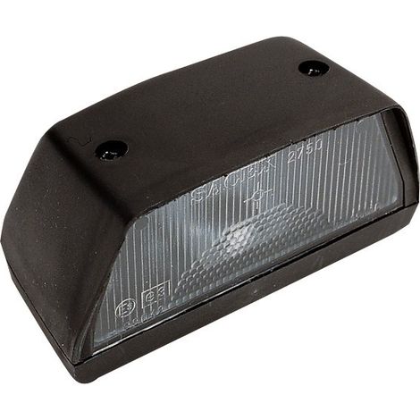 Éclairage de plaque d'immatriculation pour remorque – Longueur 30cm – Tension 12V – Ampoule non fournie – CEA (1/2)
