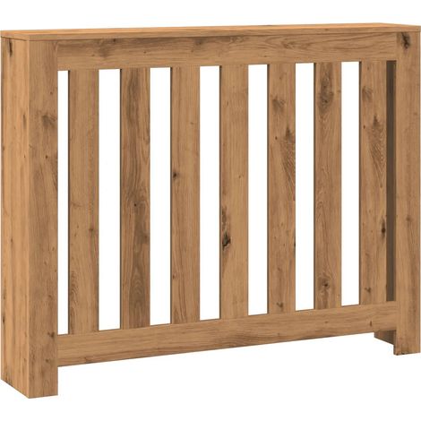 Copritermosifone moderno mensola pratica soggiorno 104 x 20 x 82 cm in legno ingegnerizzato rovere artigianale 020049824