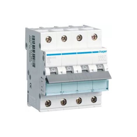 Hager LS-SCHALTER 3P+N 16A-B 6KA4PLE (MBN616) (1/2)