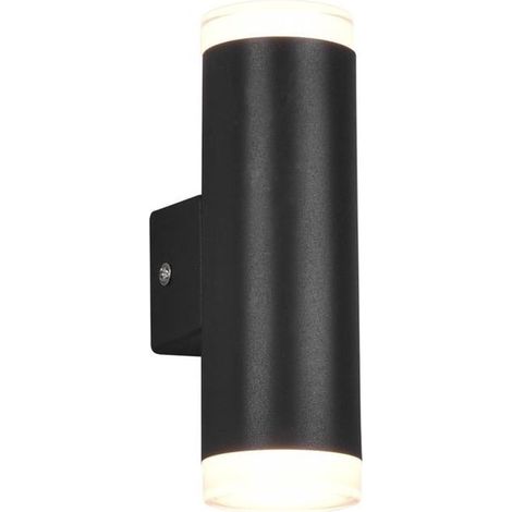 Applique da Interno a LED in Plastica Nero Opaco (1/2)