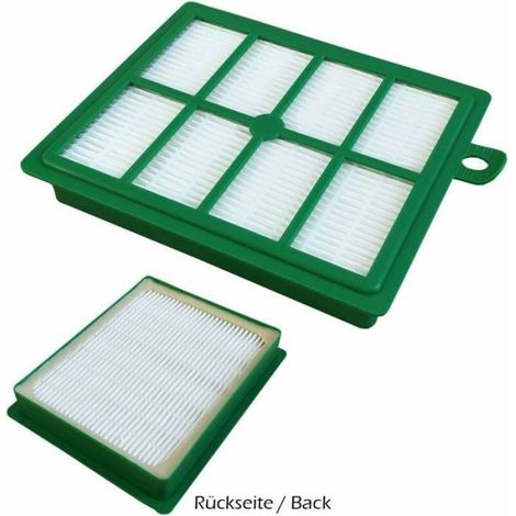 Filtre HEPA - Lavable - Pour Aspirateur Philips FC8760 FC8761 FC9710 - 150 x 120 x 25 mm - 2 Pièces (1/5)