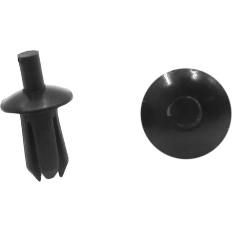 Clips de fixation de pare-chocs et d'aile en plastique de 5 mm pour E46 noir (lot de 10) (1/4)