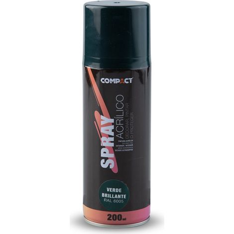 Vernice spray acrilica lucida verde 200ml