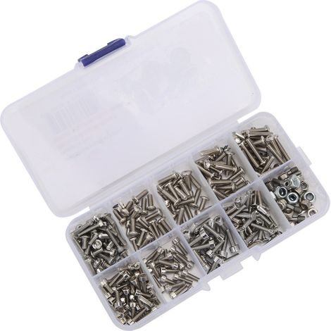 Kit de vis en acier inoxydable pour voiture RC Traxxas Erevo/Summit 1/16 Crawler - Pièces détachées pour outils de réparation