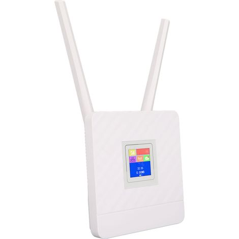 Routeur 4G LTE WiFi avec Antenne Puissante, Triple Interface Réseau, Installation Facile et Prise Carte SIM pour Caméras Surveillance (1/5)