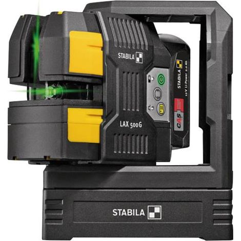 Stabila 19985 LAX 500 G Cross Line plus Plumb Point Laser 12V 1 x 2.0Ah Li-ion (1/3)