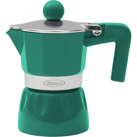 MAURY'S CAFFETTIERA CROMATICA CON CAPIENZA 1 TAZZA IN COLORE ASSORTITO