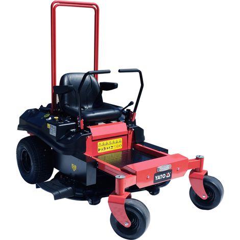 Yato – Tondeuse autoportée 13,4 CV – Moteur Loncin 546 cm³ – Démarrage électrique – Éjection latérale – Largeur de coupe 1066 mm (1/5)