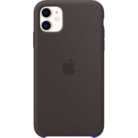 Silikonhülle kompatibel mit iPhone 11 – Schwarz (1/3)