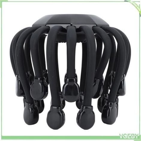 Masseur de tête à griffes électrique - FAFEICY - Noir - Relaxation - Massage par vibrations - Ergonomique (1/5)