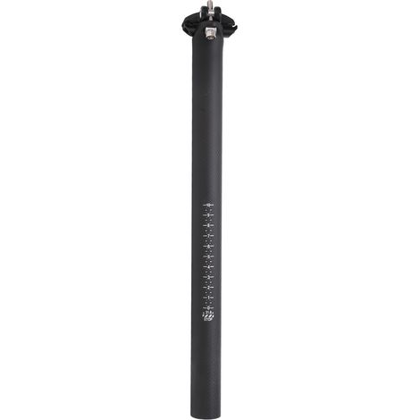 Ultraleichte 31,6 x 400 mm Carbon-Sattelstütze für Mountainbikes, hohe Bruchfestigkeit (1/5)