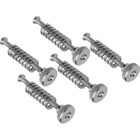 4-teiliges Set M3 Handschraubenknopf Nivellierfederkomponente M3x45mm M3 Baugruppe (1/4)