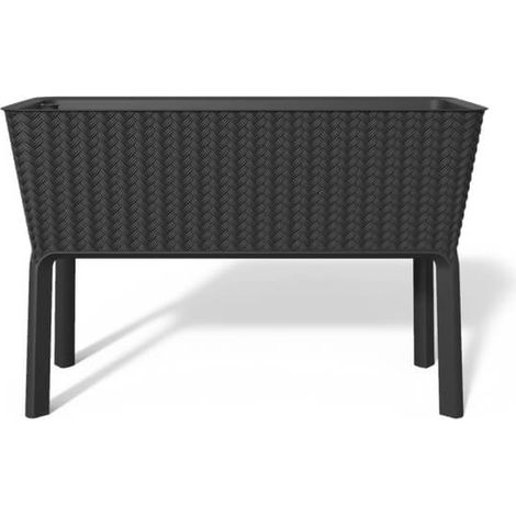 Fioriera rialzata elegante per il tuo giardino - Grigio (1/3)