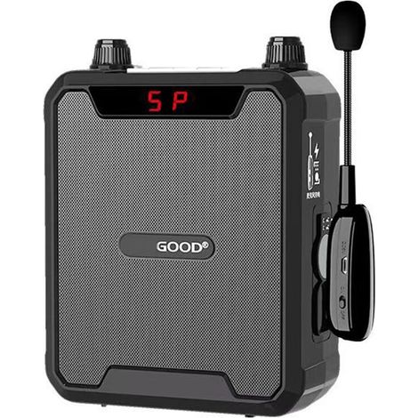 Amplificateur Vocal Portable Étanche IPX6 30 W avec Microphone Sans Fil, Haut-Parleur pour Enseignants et Guides Touristiques.