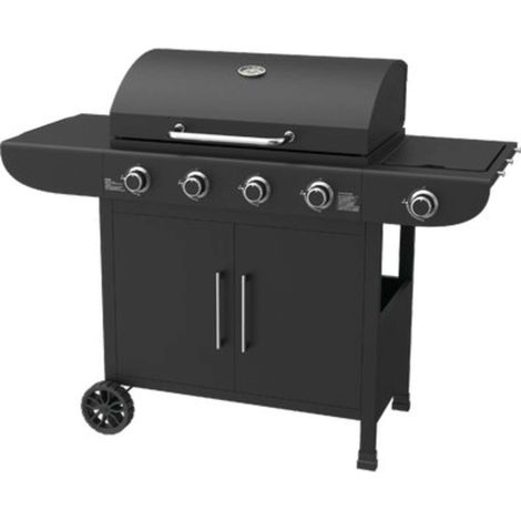 BARBECUE GAS SAMBA 4+1 DOMUS - FUOCHI 4+1 CM 131X58 H.CM 103