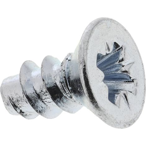 Vis autotaraudeuse RS PRO, N°4 x 6mm, tête Fraisée, en Acier ( Prix pour Sachet de 100 )