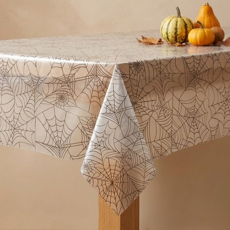 Spooky Spider Web Halloween Tablecover (1/2)