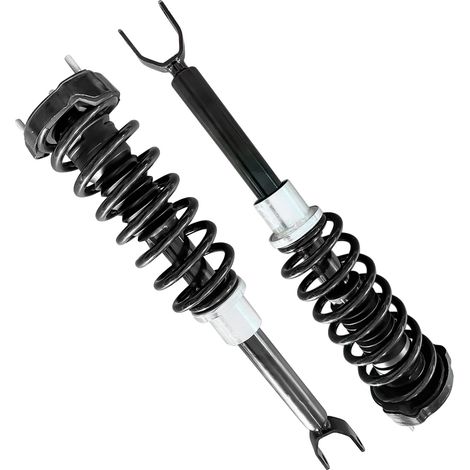 Conjunto de amortiguador de gas, fluido presurizado, sistema de doble tubo, compatible con Mercedes-Benz Clase E W211/S211, número de pieza intercambiable: 2113230000, 2113230200 (1/5)