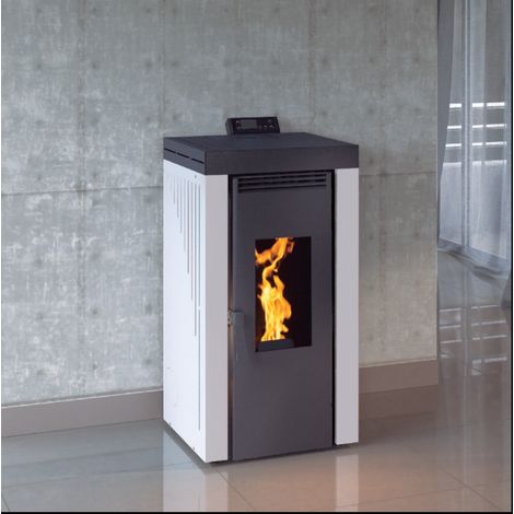 ESTUFAS PELLETS FM MODELO BP-200 BLANCO (1/3)