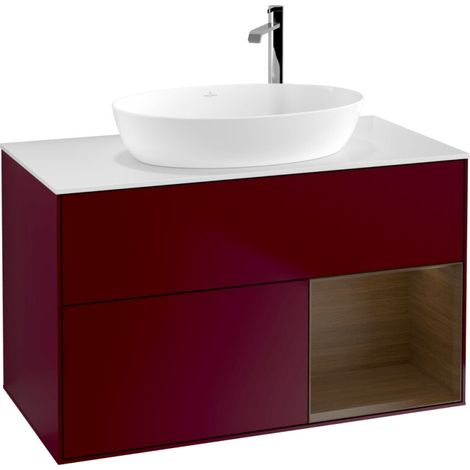 Villeroy & Boch F901GNHB meuble sous lavabo Finion F90 (1/2)