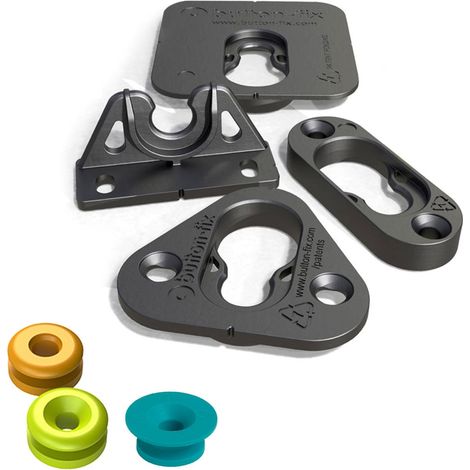 Caja de: 1 Uds. Set Surtido Button Fix (4 tipos + 3 Botones) (1/3)