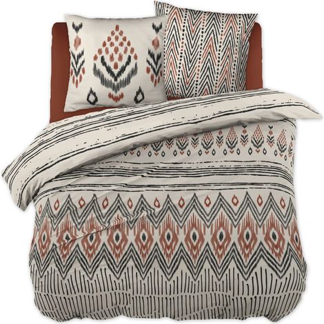 Actome Parure de lit 220x240 cm Coton Ethnic (1/5)