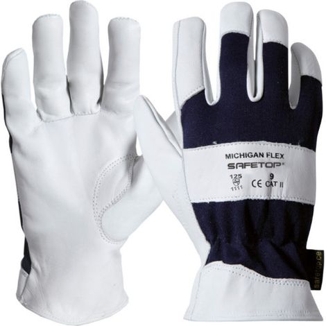 Guantes mixtos con nudillos reforzados SAFETOP Michigan Flex 9