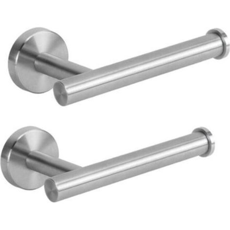 Toilet Paper Holder for Bathroom-2pcs, Rustproof Stainless Steel Wall Mount Toilet Paper Roll Holder for Bathroom, Kitchen, Powder Room (1/5)