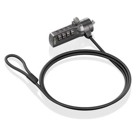 Cable de Seguridad Aisens ASLK-D40N03-BK 1,5 m
