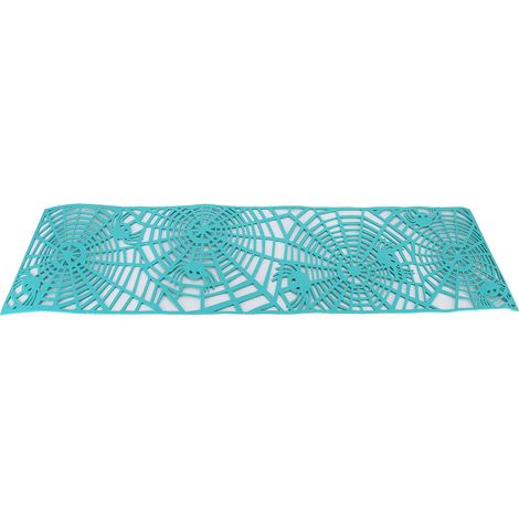 Nappe rectangulaire ajourée verte pour décoration de mariage et d'intérieur (1/5)