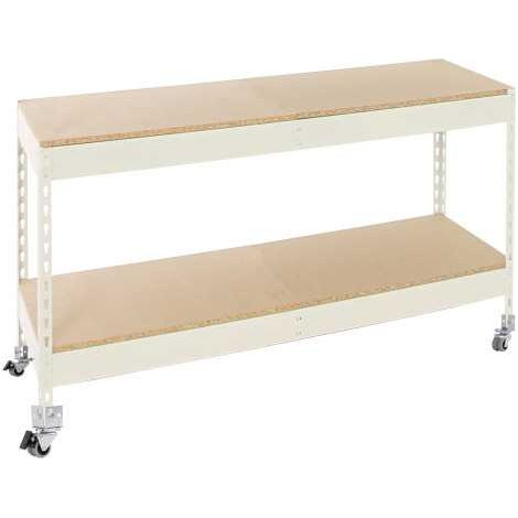 Estanteria 975x1500x600 ECOFORTE MOB. 1506/2 CHIPBOARD 900 BLANCO/MADERA marca SIMONRACK