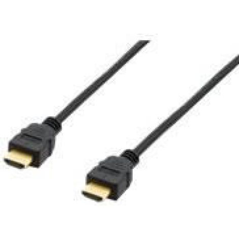 Câble HDMI 1.8M - Noir - Male/Male - 2560 x 1600 pixels