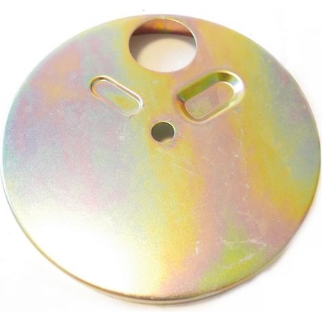 381006846/0 - Protection de roue arrière en métal pour tondeuse Castelgarden / GGP (1/3)