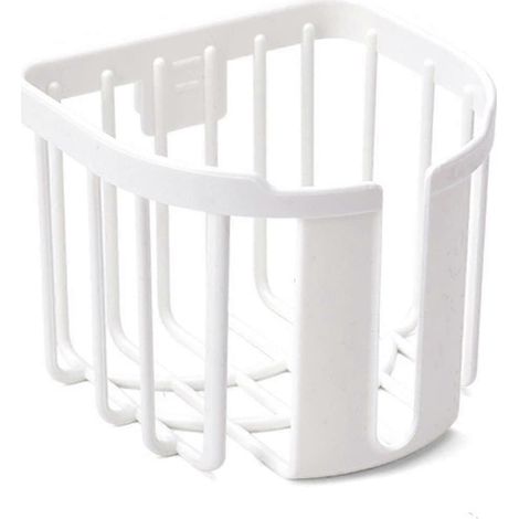 Porte-papier toilette sur pied avec grand espace de rangement, base stable, compatible avec les rouleaux jumbo, finition nickel brossé (1/5)