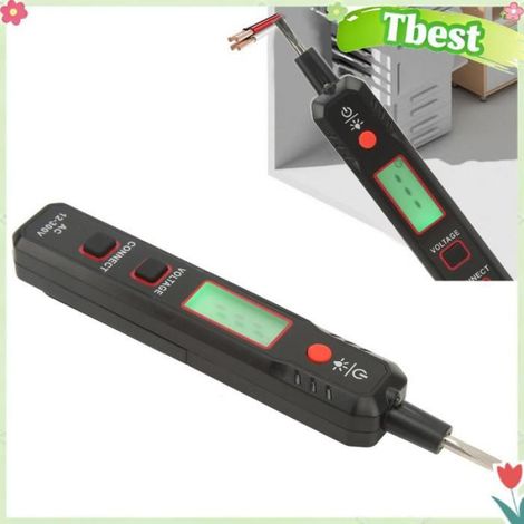 Tbest détecteur de tension Stylo Testeur de Tension sans Contact, Détecteur AC DC, Multimètre électrique outillage (multimetre (1/4)