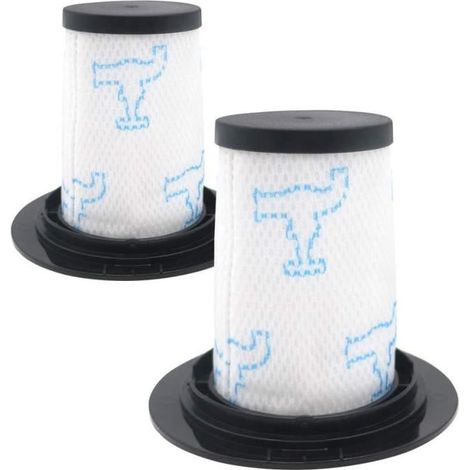 Filtres HEPA lavables pour aspirateur Rowenta Air Force 460 et Flex 560 - Lot de 2 (1/4)