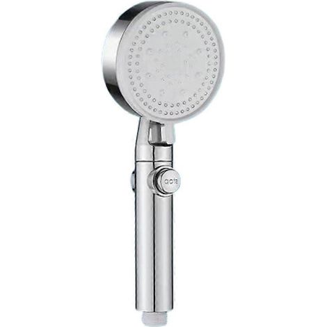 Ensemble de douche avec pommeau de douche haute pression Black Samurai Home pour baignoire et douchette, support de salle de bain (1/3)