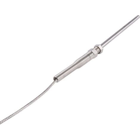 Sonde de Température Pt100 RTD Acier Câble 2M 98mm 3 Fils -50 à 400 °C (1/4)