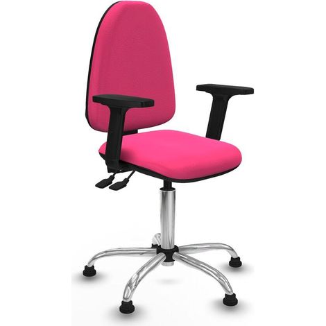 Piqueras y Crespo Aýna Asincro Silla de Oficina Rosa Ergonómica (1/3)